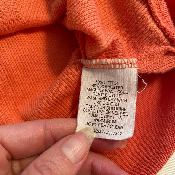 Peach sweater with matching spaghetti strap flower print shirt - Picture 10 of 10